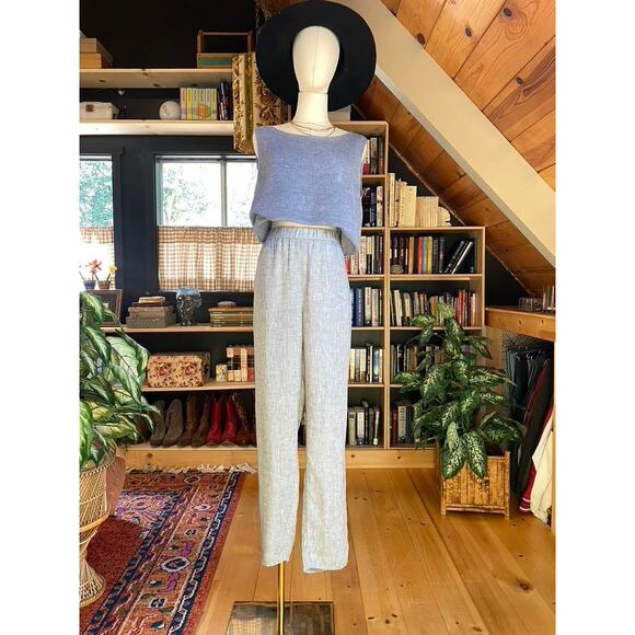 Eileen Fisher Linen Pant - Picture 2 of 8